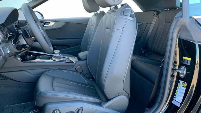 Audi A5 Convertible Premium 45 TFSI Quattro 2022 Interior Seat View