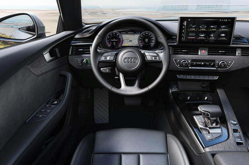 Audi A5 Convertible Premium Plus 45 TFSI 2022 Interior Steering View