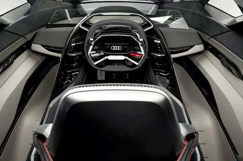 Audi E Tron GTR 2022 Interior View