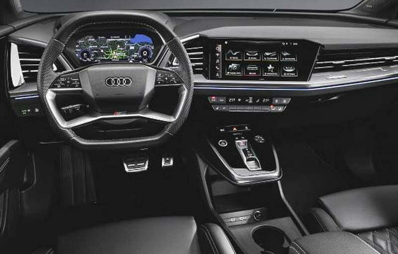 Audi Q4 E Tron 45 Quattro 2022 Interior Steering View