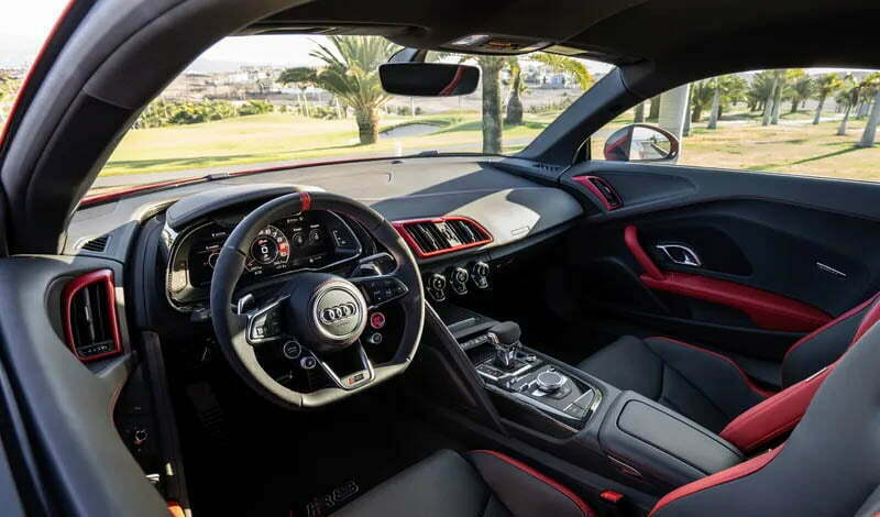 Audi R8 RWD 2022 Interior Steering View