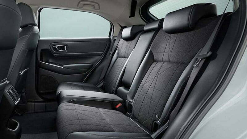Honda Vezel Interior Rear Seats