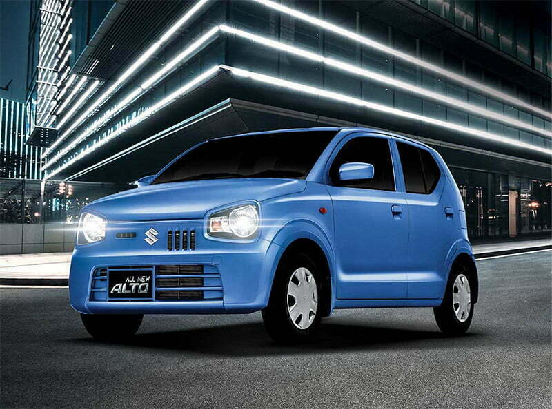 Suzuki Alto Blue Colour Exterior and Price