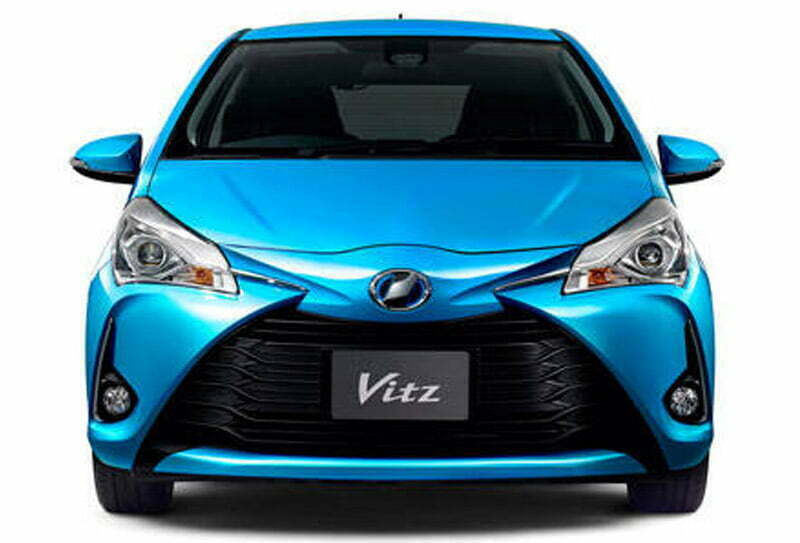 Toyota Vitz Front and Price