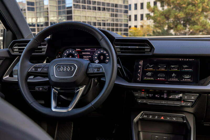 Audi A3 Sedan Prestige 40 TFSI 2022 Interior Steering View