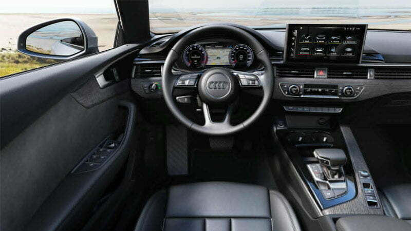 Audi A5 Convertible Premium 2022 Interior Steering View