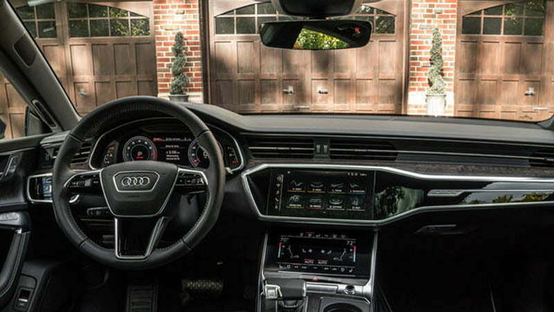 Audi A6 Prestige 2022 Interior Steering View