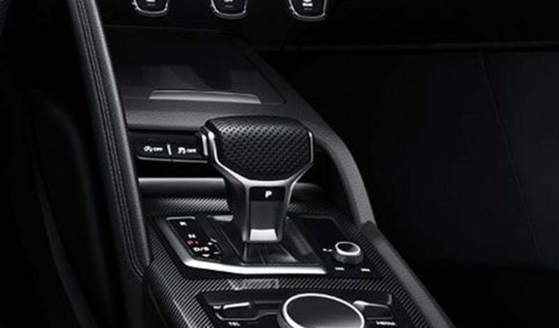 Audi R8 2022 Interior Gear View