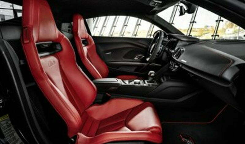 Audi R8 2022 Interior Seat View