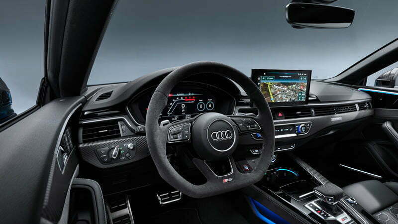 Audi RS5 Sportback 2.9 TFSI Quattro 2022 Interior Steering View
