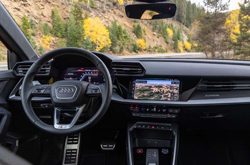 Audi S3 2.0T Premium Plus 2022 Interior Steering View