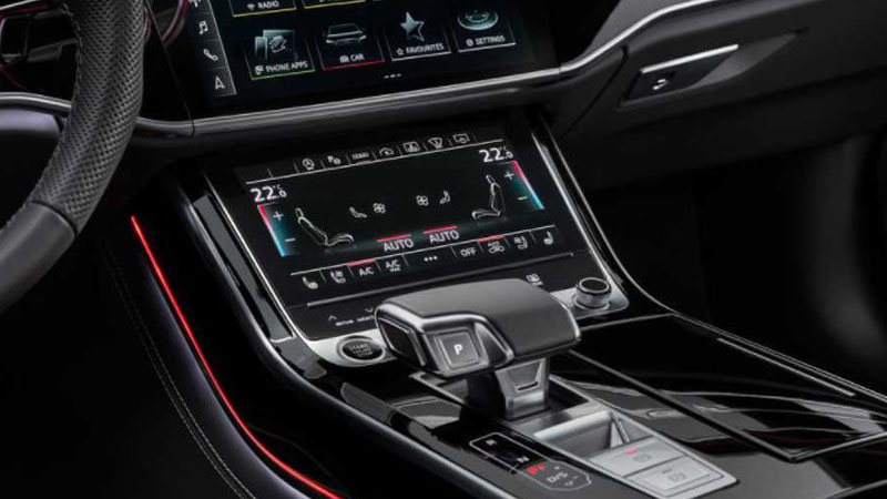 Audi S8 2022 Interior Gear View