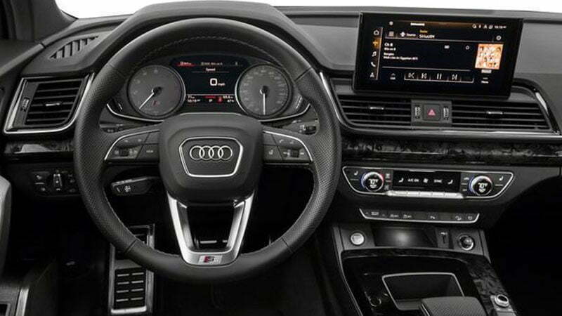 Audi SQ5 3.0T Prestige Quattro 2022 Interior Steering View