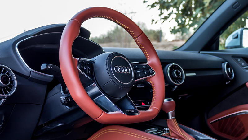 Audi TT Coupe 45 TFSI Quattro 2022 Interior Steering View