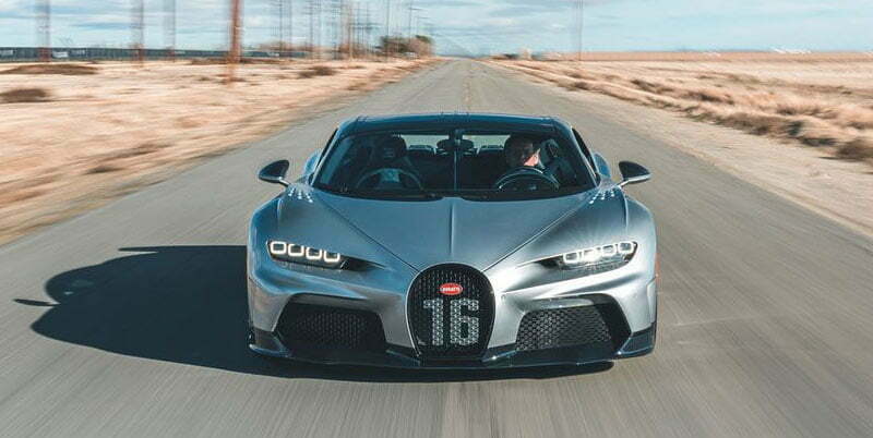 Bugatti Chiron 2022 Exterior Front View