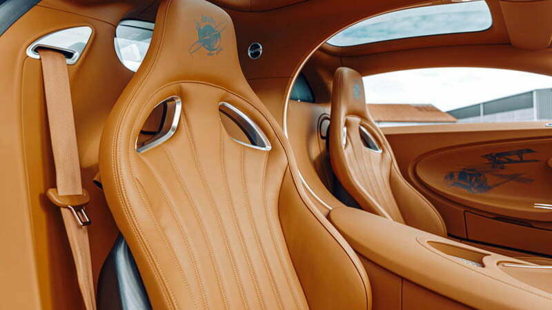 Bugatti Chiron Super Sport 2022 Interior Seat View