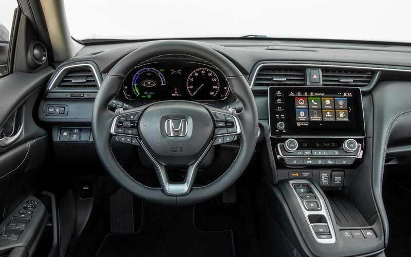 Honda Insight Touring CVT 2022 steering view