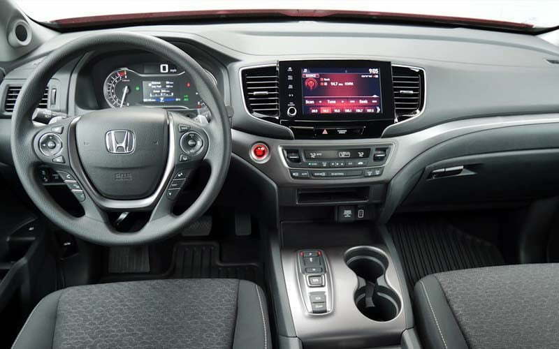 Honda Ridgeline Sport 2022 steering view
