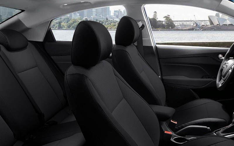 Hyundai Accent SEL IVT 2022 interior seats