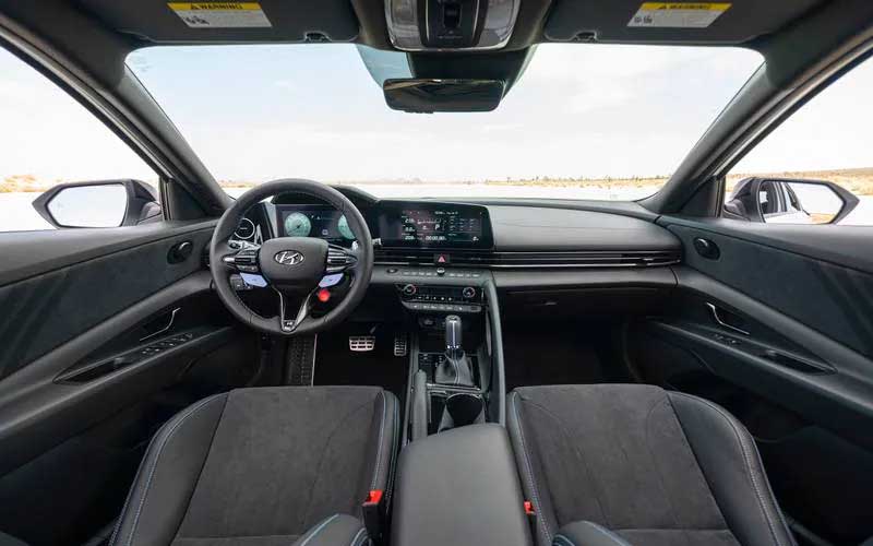 Hyundai Elantra Limited IVT 2022 interior side