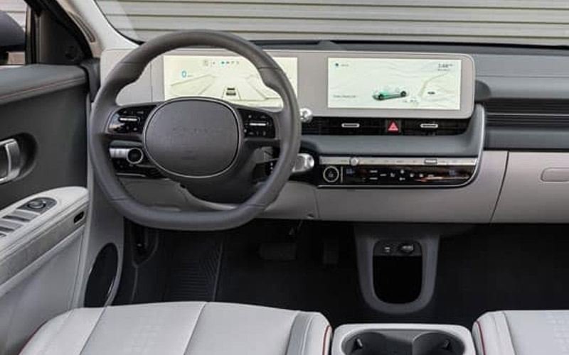 Hyundai Ioniq 5 SR RWD 2022 steering view