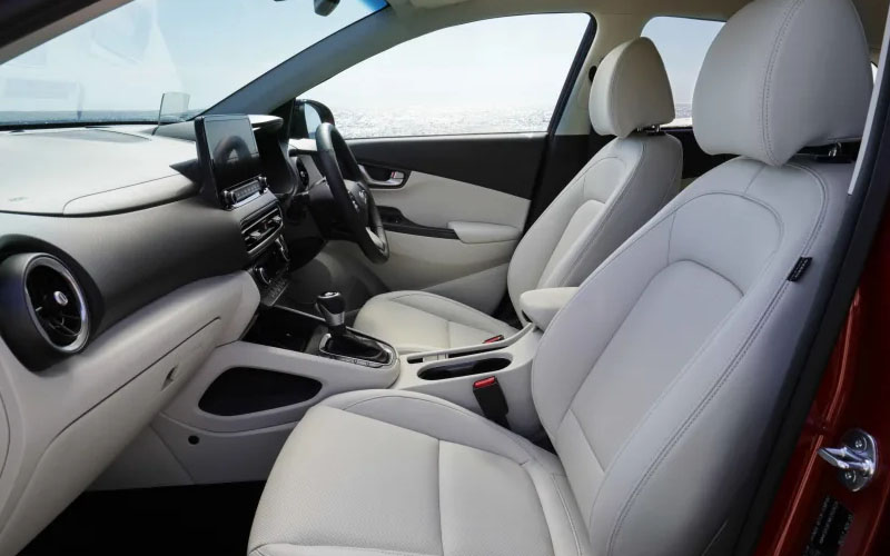 Hyundai Kona Limited FWD 2022 interior seats