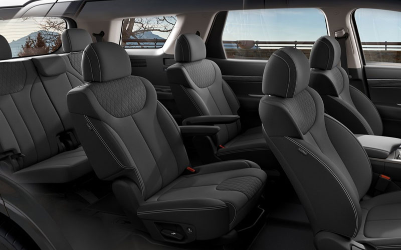 Hyundai Palisade SEL 2022 interior seats