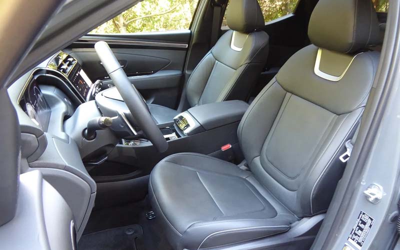 Hyundai Santa Cruz SEL 2022 interior seats
