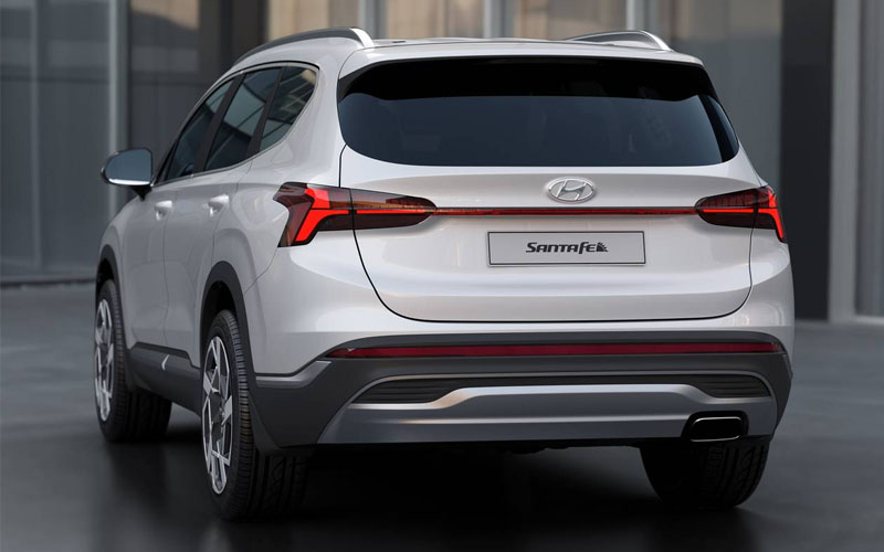 Hyundai Santa Fe SE AWD 2022 exterior back
