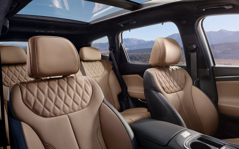 Hyundai Santa Fe SE AWD 2022 interior seats