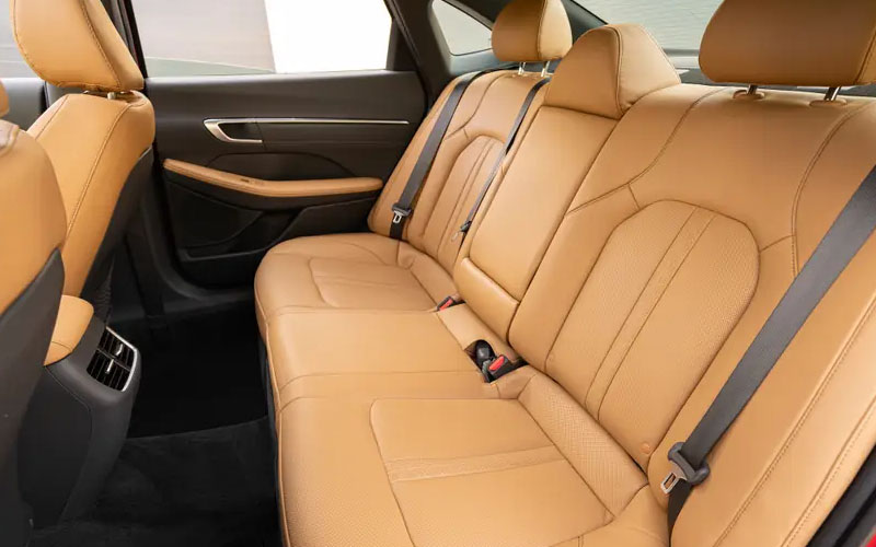 Hyundai Sonata Hybrid Blue 2.0L 2022 interior seats