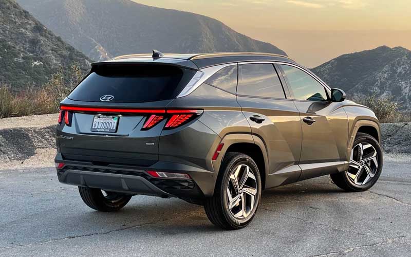 Hyundai Tucson Limited 2022 exterior back