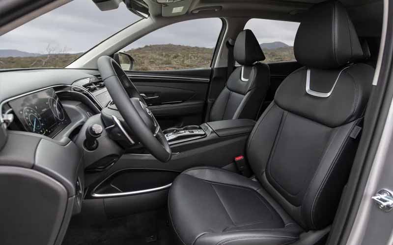 Hyundai Tucson Plug-In Hybrid SEL 2022 interior seats