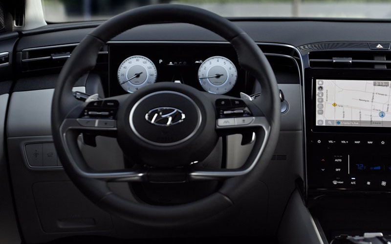 Hyundai Tucson XRT AWD 2022 steering view
