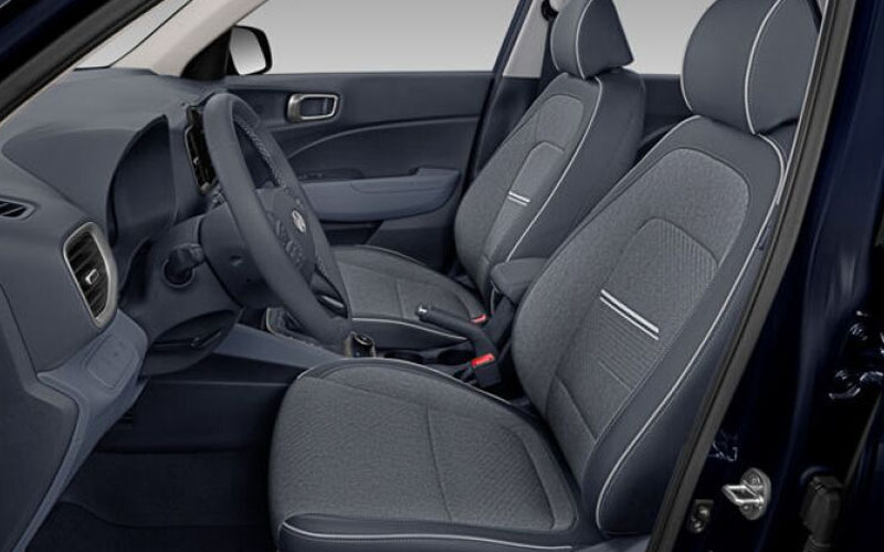 Hyundai Venue Limited 2022 interior seats