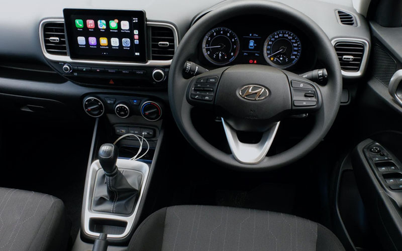 Hyundai Venue SE IVT 2022 steering view
