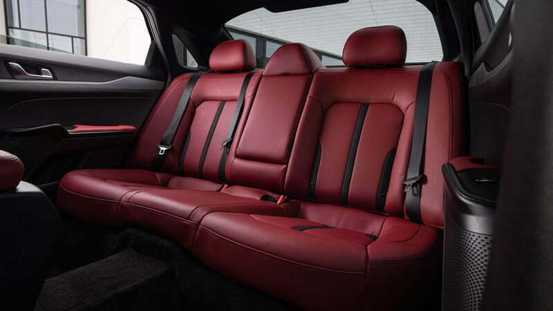 KIA K5 EX 2022 Back Interior