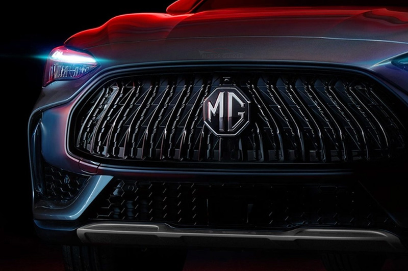 MG HS PHEV 2025 Exterior Front Grille View