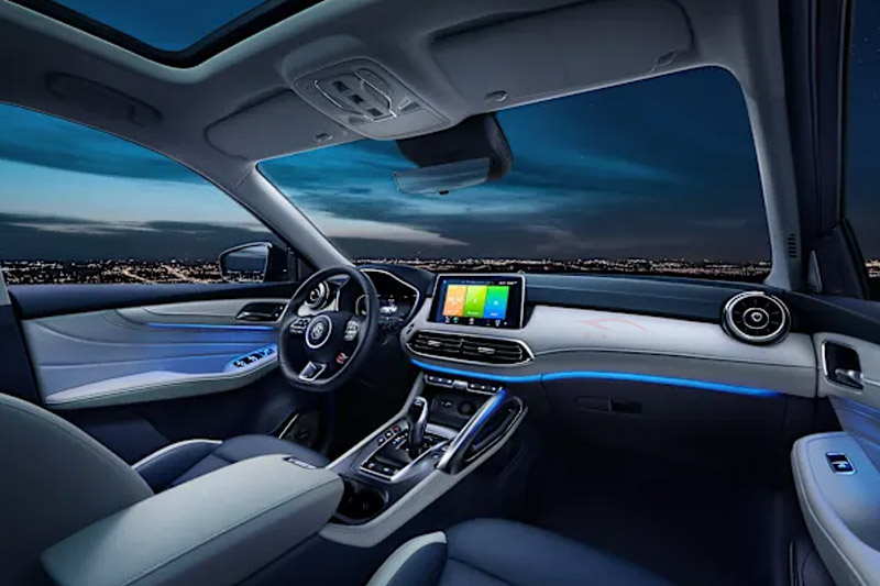 MG HS PHEV 2025 Interior Dashboard View