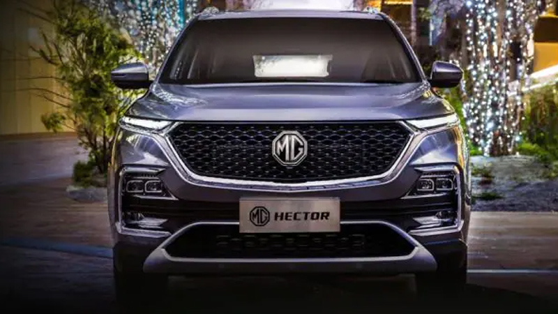 MG Hector 2022 Front View
