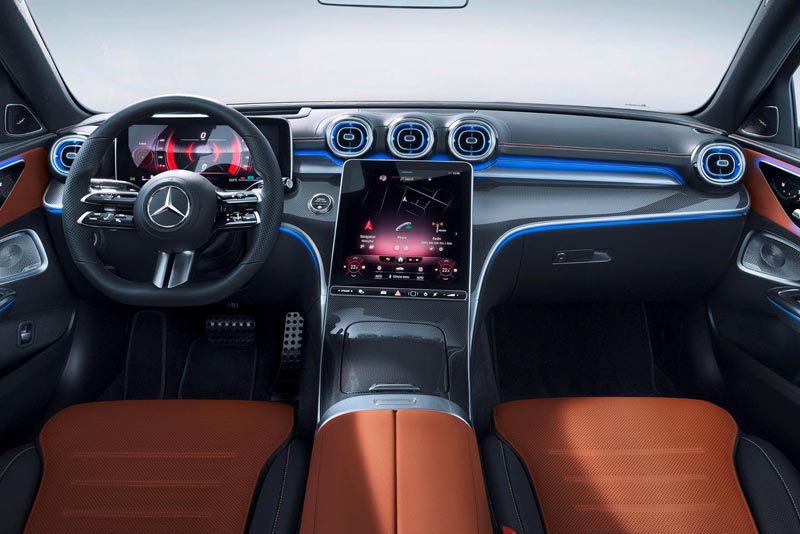 Mercedes AMG C63 2022 Dashboard Interior