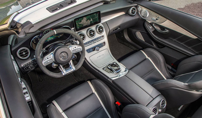 Mercedes AMG C63 Sedan 2022 Dashboard Interior