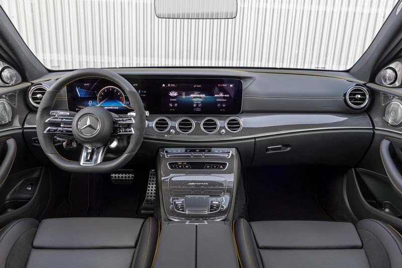 Mercedes AMG E63 Sedan 2022 Dashboard Interior