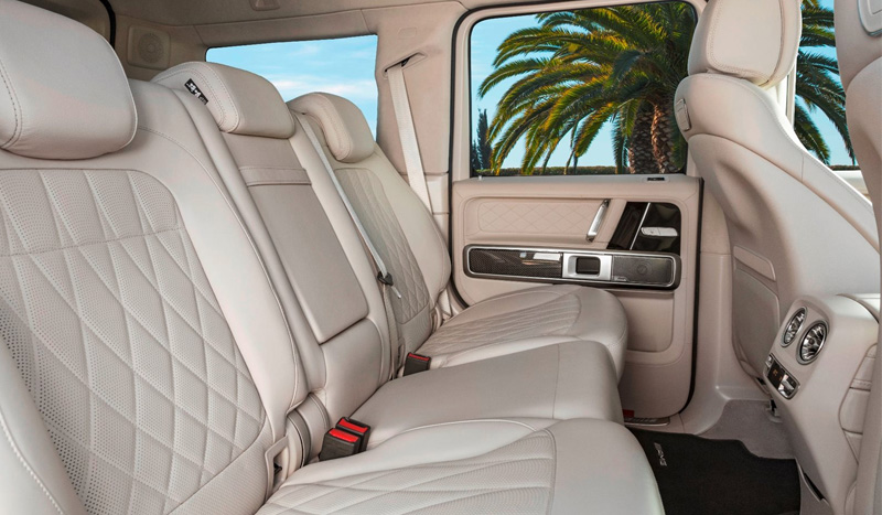 Mercedes AMG G63 4x4 Spied 2022 Seat Interior