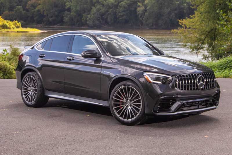 Mercedes AMG GLC 63 4MATIC Coupe 2022 Side View