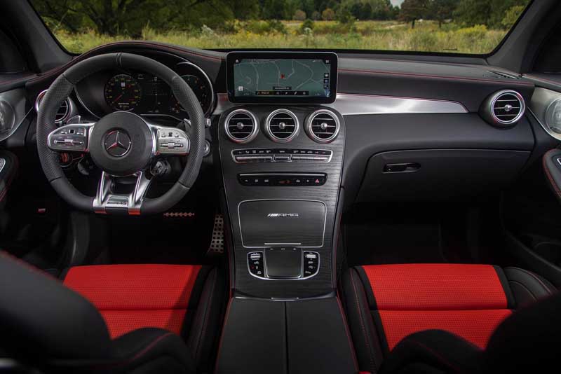 Mercedes AMG GLC 63 S 4MATIC Coupe 2022 Dashboard Interior