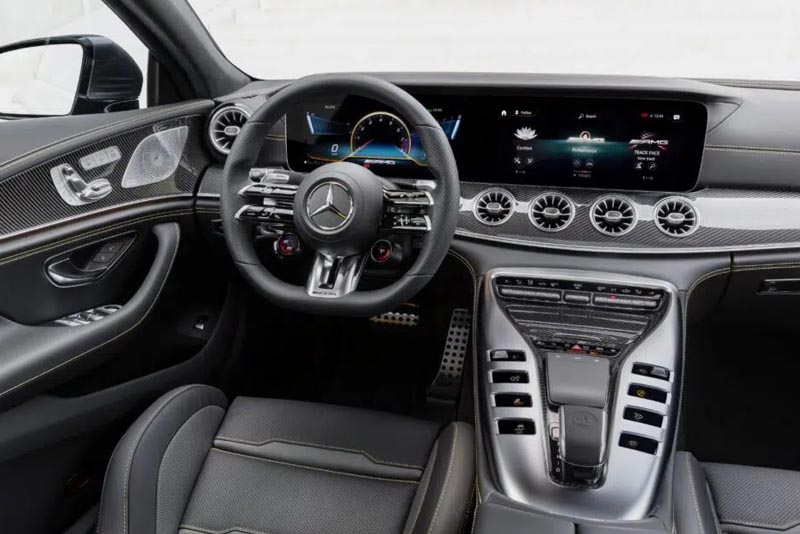 Mercedes AMG GT63 SE Performance 4 Door 2023 Dashboard View