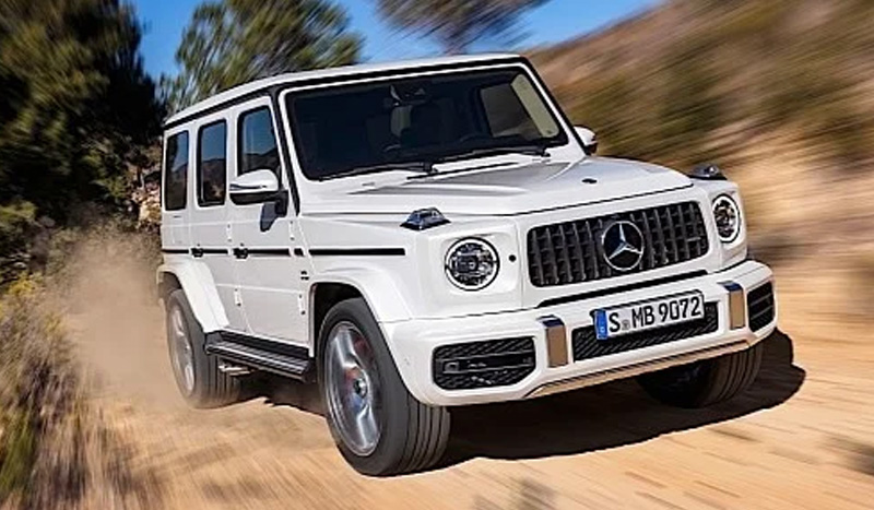 Mercedes Benz AMG G63 2022 Front View