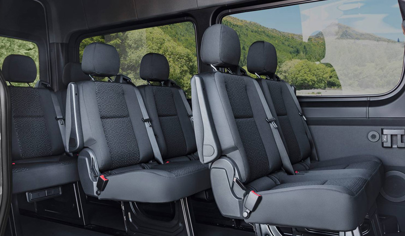 Mercedes Benz Sprinter Cargo Van 1500 2022 Seat Interior