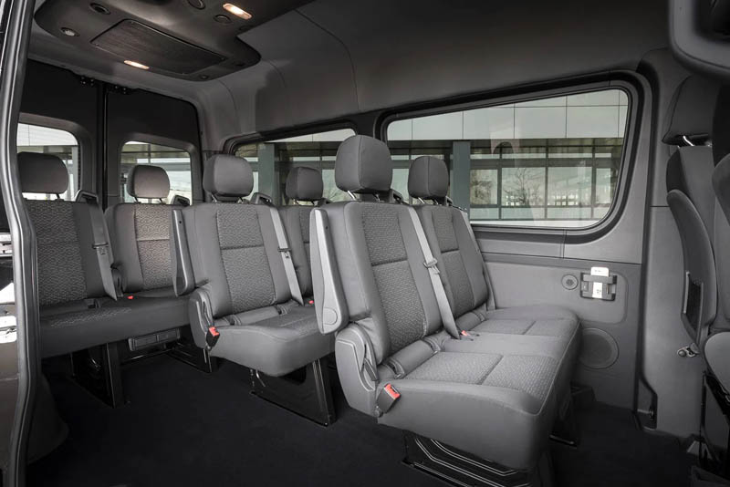 Mercedes Benz Sprinter Passenger Van 1500 2022 Seat Interior